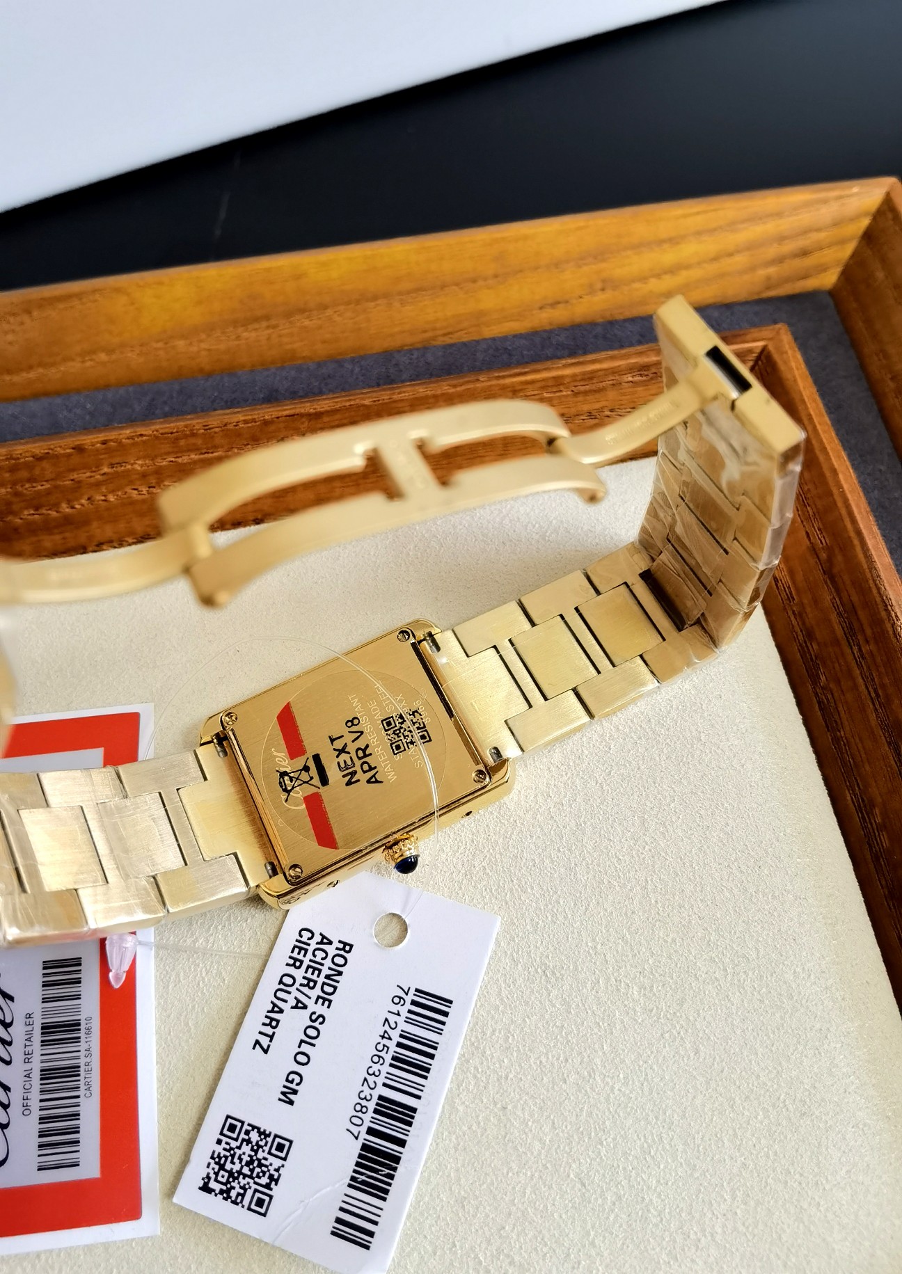 Cartier Tank Francaise w50002n2 gold|31mm